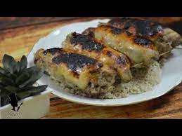 طريقة عمل الحمام الكداب بالرز youtube food chicken meat