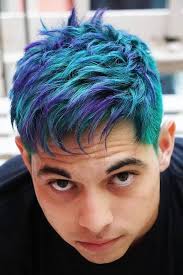 Hair Dye Guide For Men Who Want To Color Their Mane Menshaircuts Vivid Hair Color Boys Colored Hair Dyed Hair Men