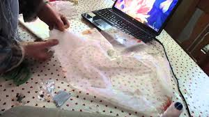 تصليح حرق المكواة وتثبيت القيطان مع ترجمة عربية Fixing Clothes Fixing Stips English Translation Youtube