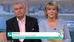 Phillip schofield is an english presenter. Phillip Schofield Inspires Gay Viewer To Come Out To His Mother Daily Mail Online