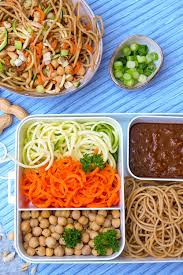 Erdnuss Nudel Bowl Ein Vegetarisches Meal Prep Rezept Rezept In 2020 Rezepte Meal Prep Rezepte Gesunde Rezepte