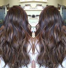 Subtle Bayalage On Dark Brunette Base Think Too Much Highlighter Vs Natural Dark Ratio Long Hair Styles Hair Styles Balayage Hair