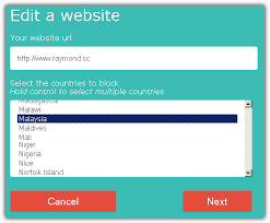 You must connect to the firebox with the configuration passphrase to remove a site from the list. 8 Ways To Block Visitors To Your Website By Country Raymond Cc