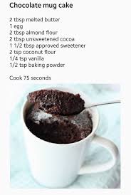 Pin By Cindy Makuski On Keto Keto Chocolate Mug Cake Chocolate Mug Cakes Paleo Mug Cake
