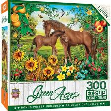 Create, play, share jigsaw puzzles and compete with other users. Masterpieces Inc Neighs Nuzzles 300 Piece Large Ez Grip Jigsaw Puzzle Target
