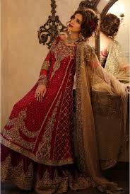 Pakistani Designer Bridal Dresses Maria B Brides 2020 2021 Collection Bridal Dress Design Pakistani Bridal Dresses Bridal Lehenga Red