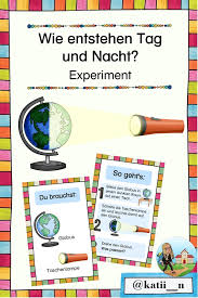 Im schnitt sind wir 12 stunden auf der sonnenseite und 12 stunden in unserem eigenen schatten. Wie Entstehen Tag Und Nacht Experiment Unterrichtsmaterial Im Fach Sachunterricht Experiment Forschendes Lernen Unterrichtsmaterial
