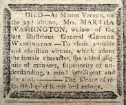 That One Time Martha Washington's Will Was Stolen...