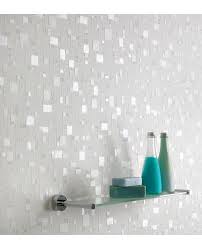 16634 Contour Spa White Wallpaper Light Blue Blue White Tile Wallpaper Bathroom Wall Coverings Wallpaper Bathroom Walls Spa Tile