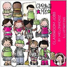 Melonheadz Classroom Jobs Classroom Jobs Clip Art Melonheadz