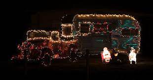 Begin by painting the cups in the desired color, then use pipe cleaners to connect beads and jingles bells and tie up the ribbon. Christmas In A Mobile Home Mobile Home Living Christmas Truck Holiday Lights Christmas