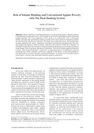 Ketahui harga lingkungan rumah yang sesuai untuk anda. Pdf Role Of Islamic Banking And Conventional Against Poverty With The Dual Banking System