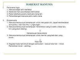 Kewu judan belu m la gi diw ujudk an ol eh al. Hakekat Manusia Dan Pengembangannya Ppt Download