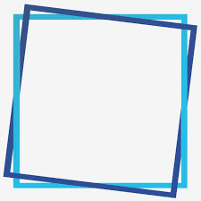 Square Simple Blue Frame Border Png Free Download Poster Background Design Easy Frame Powerpoint Background Design