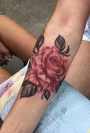Vintage Rose Tattoo Done At Golden Goose Tattoo In El Paso Texas By Anthony Tattoo Vintage Rose Pink S Vintage Rose Tattoos Pink Rose Tattoos Goose Tattoo