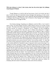 Pdf drive investigated dozens of problems and listed the biggest global issues facing the world today. Doc Stpm Literature In English Challenges Of Growing Up In Malaysia Amanda Funk Academia Edu