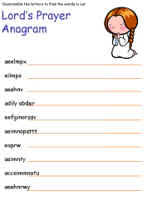 If you are telling a story about something that happened to you, the story usually takes place in the past. Lord S Prayer Printable Activity Pages