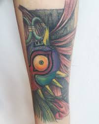 I have to tell my fiancé this if you don't mind! Zelda Universe On Twitter Fernanda Shared With Us Her Skull Kid Tattoo
