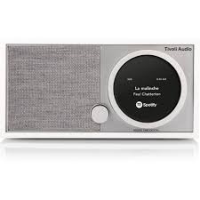 tivoli audio model one digital bluetooth speaker radio white in 2021 tivoli audio speaker digital radio