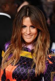 The love island host's hair and makeup artist is gemma wheatcroft, and she's loyal, babes… we spoke to gemma, who's currently on set with caroline, and she revealed all of her beauty secrets, so if you're desperate. Caroline Flack Long Curly Ombre Hair Hairstyles Weekly Hair Styles Ombre Hair Color Ombre Hair