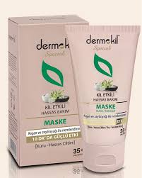 Dermokil Kil Etkili Hassas Bakim Maske 35 Kuru Ve Hassas Ciltler 50 G Maskeler Kilim Bakken