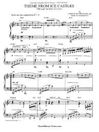 Baixar true love waits musica. Theme From Ice Castles Sheet Music Sheetmusic Free Com