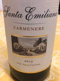 James suckling ubica al biodinámico gê entre los 5 mejores vinos de chile. Emiliana Santa Emiliana Carmenere Vivino