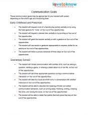 Iep Goals For Autistic Students Lovetoknow Autistic Students Iep Goals Iep