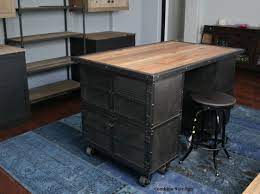 2 cabinet doors open to storage with adjustable shelf inside; Buy Hand Made Kitchen Island Work Station Vintage Industrial Mid Century Modern Rustic Reclaimed Wood Made To Order From Combine 9 Custommade Com