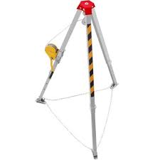 VEVOR Confined Space Tripod Kit, 544 kg Winch, Confined ...