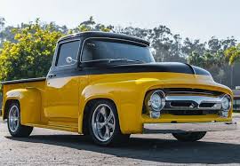Image result for Chrome Yellow 1964 Truck