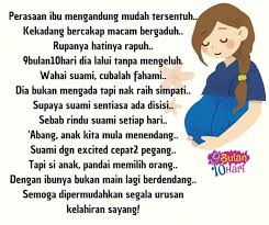 Selama sembilan bulan, ia mengandung dan kemudian melahirkanmu dengan taruhan nyawa. 9bulan10hari Setiap Perubahan Pada Ibu Hamil Adalah Facebook