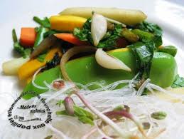 Un Joli Accompagnement Compose De 6 Legumes Printaniers Ingredients 2 Choux Raves Avec Feuilles 1 Oignon Cuisine Au Wok Wok De Legumes Recette De Plat