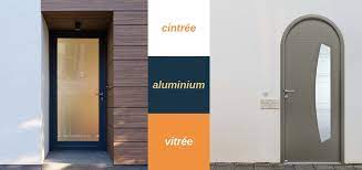 En complément de nos larges gammes pvc et alu, découvrez nos portes d'entrée en bois ou en composite. Porte D Entree Cintree Prix Porte D Entree Alu Vitree