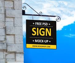 Pin On Signs Billboards Psd Mockups