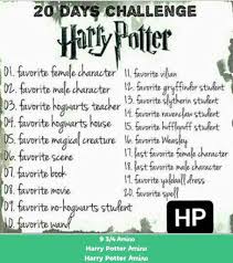 Day 20 Favorite Spell Harry Potter Amino