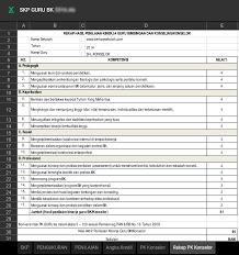 Latihan soal pts genap kelas 7 pai k13 tahun 2021. Download Aplikasi Skp Guru Bp Bk 2020 Format Excel Sch Paperplane