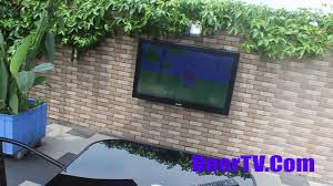 Buy an outdoor tv enclosure. Diy Build Cheap Outdoor Tv Weatherproof Tv Enclosure Waterproof Cabinets Case Youtube