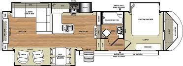 Wildwood Heritage Glen 5th Wheel By Forest River Rv 327re 35k Gvwr 12 500 Rv Floor Plans Forest River Rv Travel Trailer