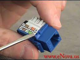 Push the wires firmly into the plug. How To Wire An Rj45 Jack Youtube