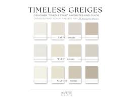 Greige Benjamin Moore Paint Color