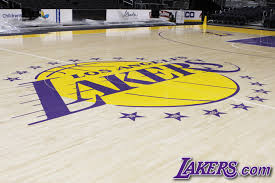 Los angeles lakers art staples center la lakers california | etsy. The New Lakers Court Los Angeles Lakers