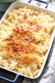 Stir in 1 1/2 cups of the cheddar cheese. Crab And Bacon Mac And Cheese Lemons For Lulu