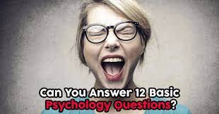 Multiple choice quiz questions for introductory psychology. Can You Answer 12 Basic Psychology Questions Quizpug