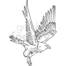 Black And White Eagle Clipart Images Black And White Eagle Flying Vector Clipart In 2020 Clip Art Fly Drawing Vector Clipart