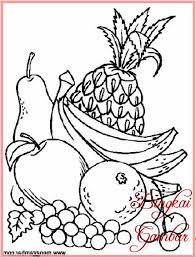Lukisan buah buahan tempatan hitam putih cikimm com mewarnai gambar buah buahan dalam keranjang cara menggambar gambar buah buahan hitam putih Buah Buahan Hitam Putih