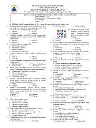 Contoh soal ulangan harian matematika kelas 9 semester 1. Uas Tik Kelas Ix Semester 1 2016 2017 Pdf