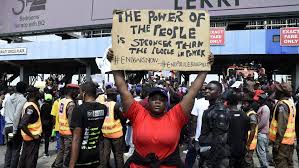 A protest (also called a demonstration, remonstration or remonstrance) is a public expression of objection, disapproval or dissent towards an idea or action, typically a political one. It Was Carnage Nigeria Reels From Bullets And Brutality Of Protest Crackdown Financial Times
