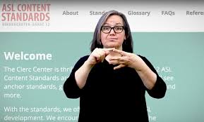 Sign language is a language through which communication is possible without the means of acoustic sounds. Home K 12 Asl Content Standards