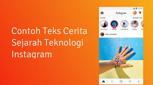We did not find results for: Contoh Teks Cerita Sejarah Teknologi Kelahiran Instagram